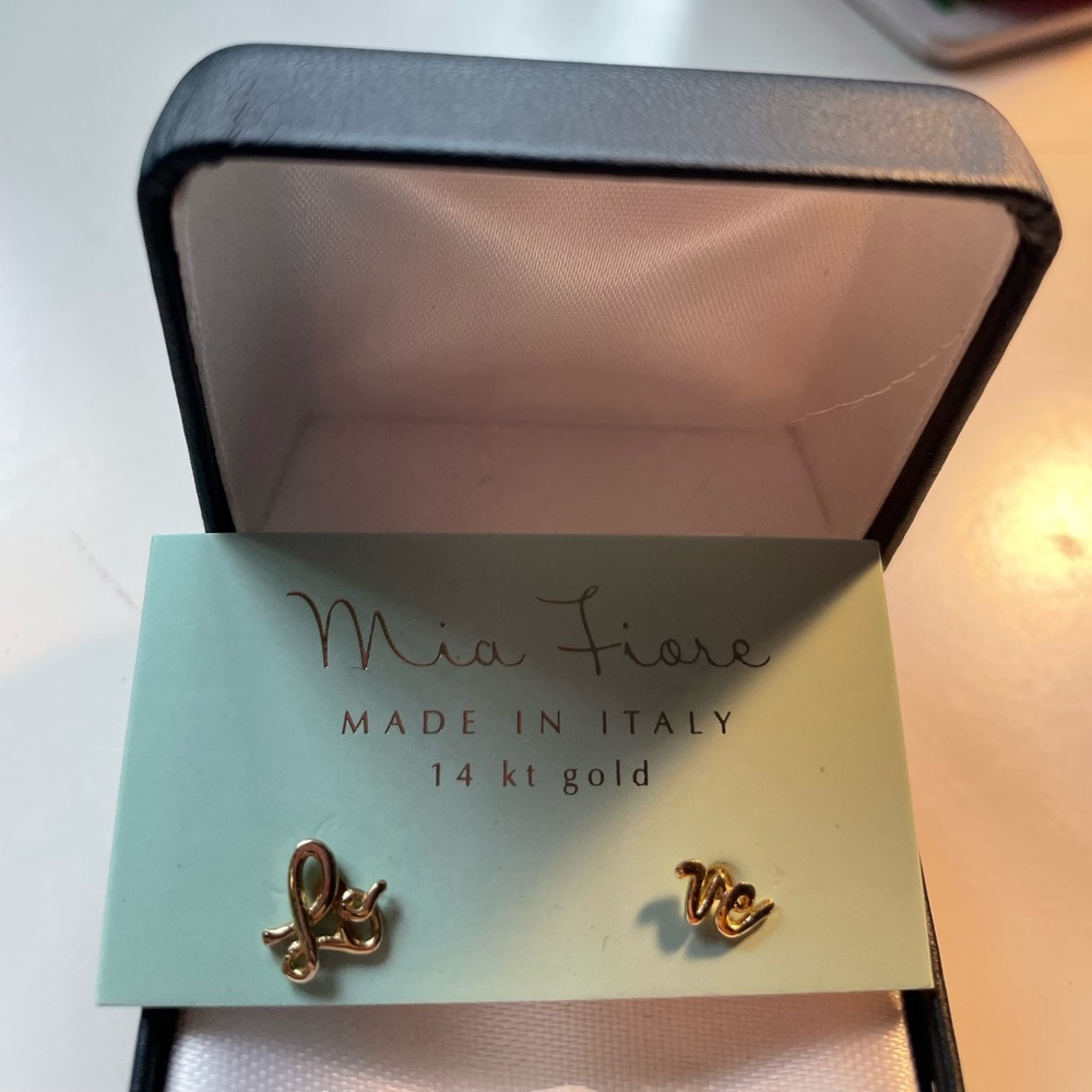 GOLD earrings